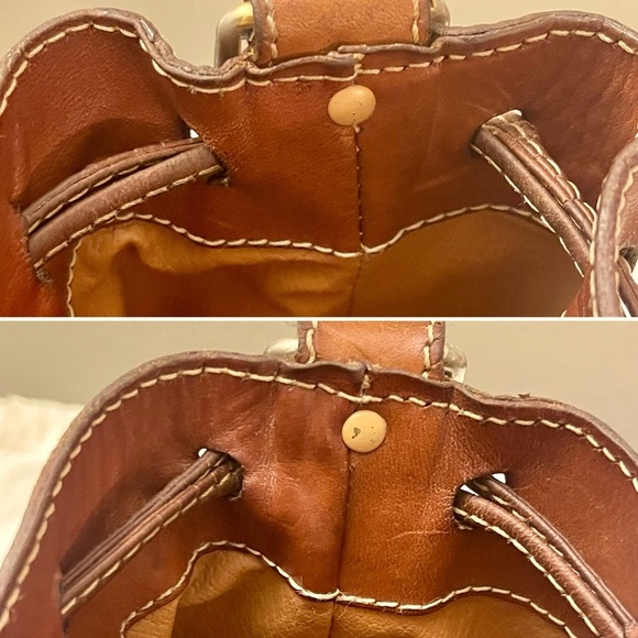 CELINE SAC SEAU Leather Bag - Picture 9 of 12